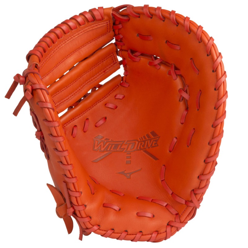 MIZUNO（ミズノ） 野球 軟式ファーストミット 一塁手用 WILL DRIVE RED