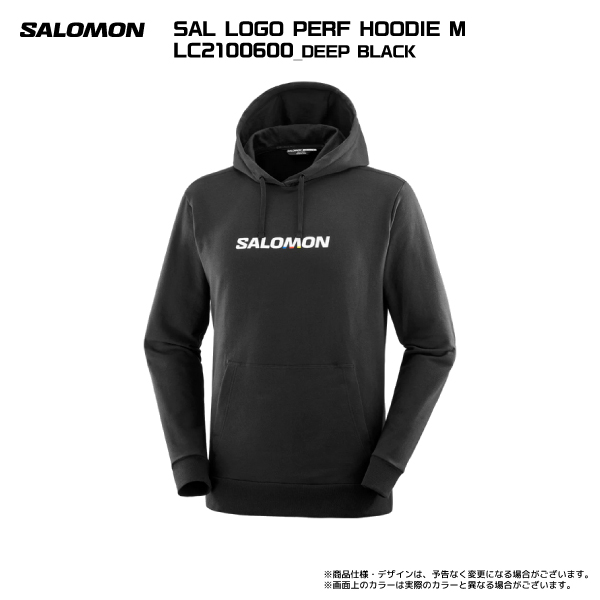 SALOMON（サロモン） SAL LOGO PERF HOODIE M（サロモン ロゴ フーディ