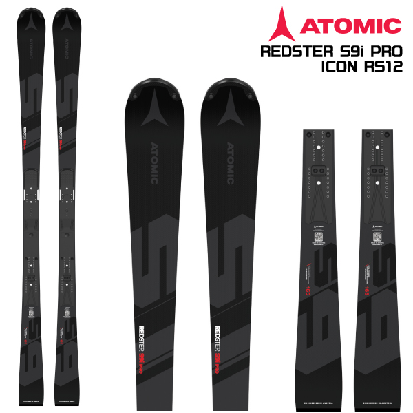 ATOMIC（アトミック） 2024-25 REDSTER S9i PRO + ICON RS12（レッド