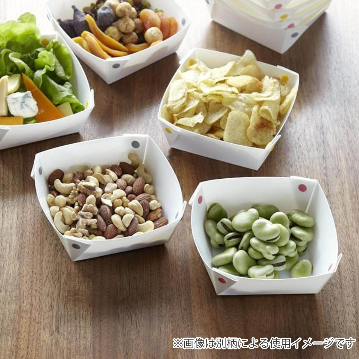 プレート フラワー HOH プラスチック 組み立て 同柄2枚入り 日本製