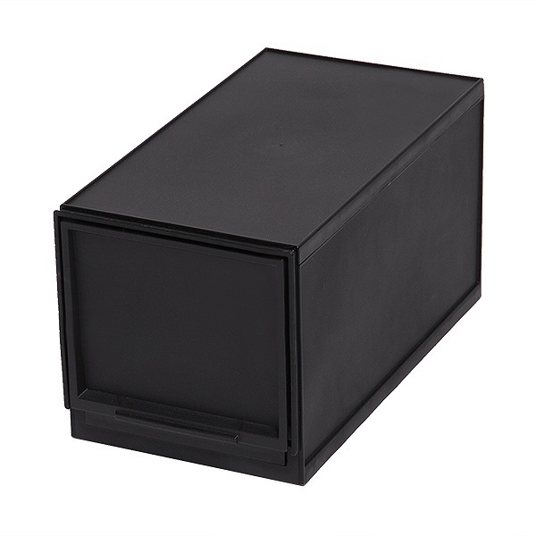 SANKA 収納ケース ナチュラ クリアモジュール スリムM 幅18.8×奥行35.5