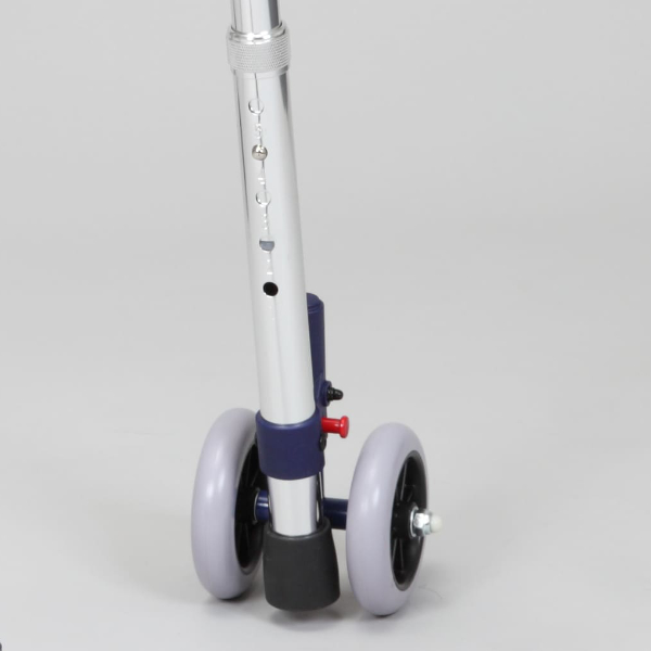 歩行器 レギュラータイプ 4インチ前輪 折りたたみ 幅調整 高さ調整