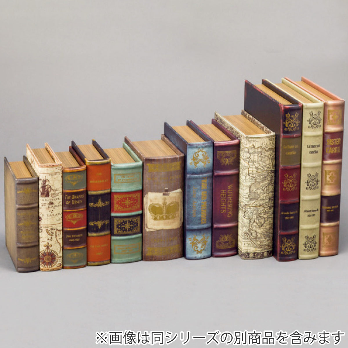 小物入れ 本型 アンティーク ブックボックス J （ ブック型 ボックス