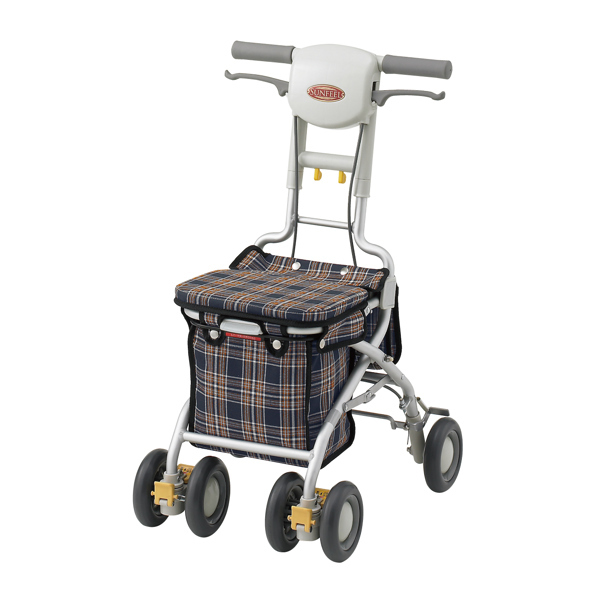 シルバーカー サンフィール S コンパクト 座れる （ カート 歩行器