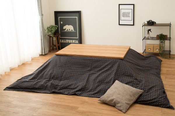 HAGiHARA（萩原） こたつ 幅115cm テーブル 家具調こたつ 木目調