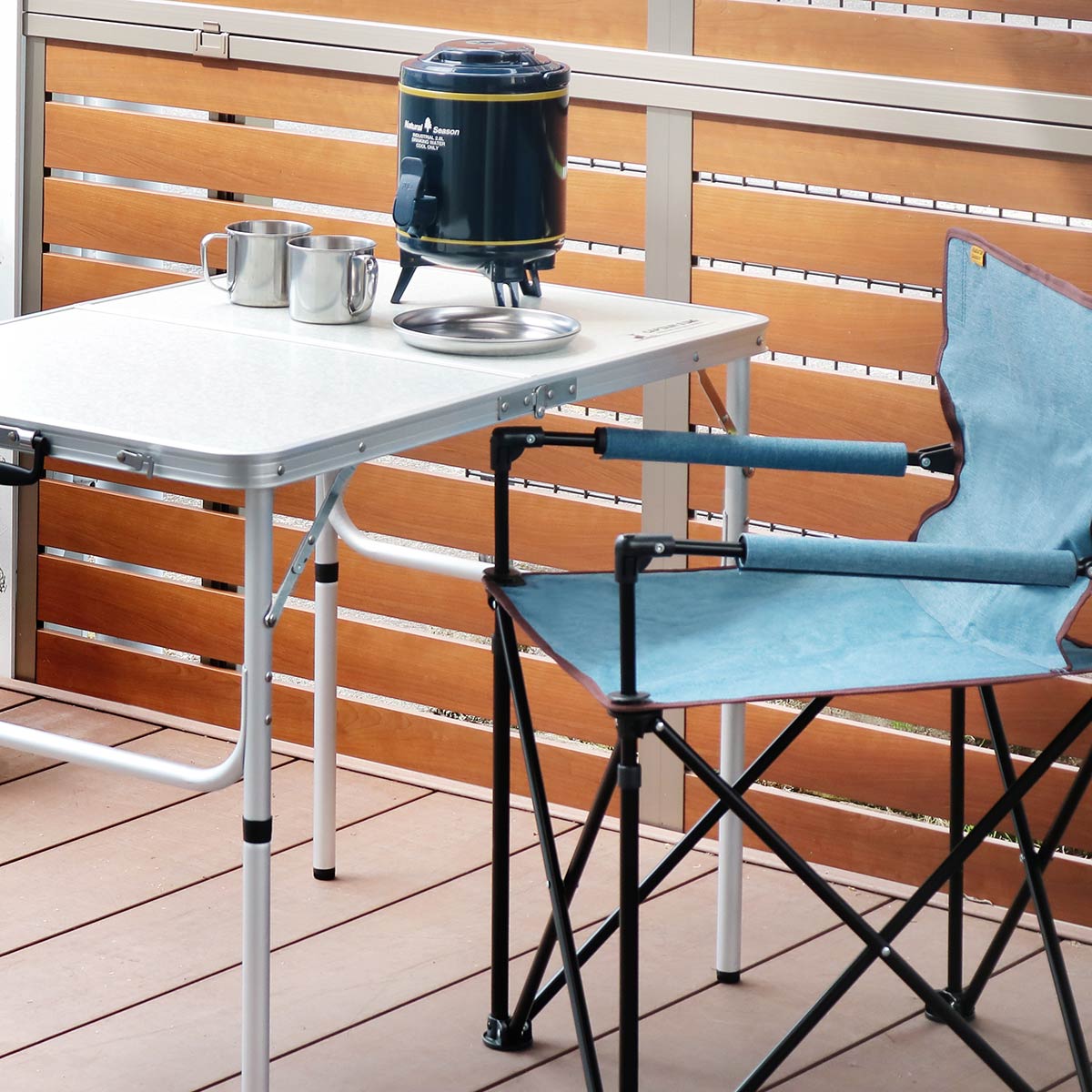 CAPTAIN STAG（キャプテンスタッグ） アウトドアテーブル 折りたたみ