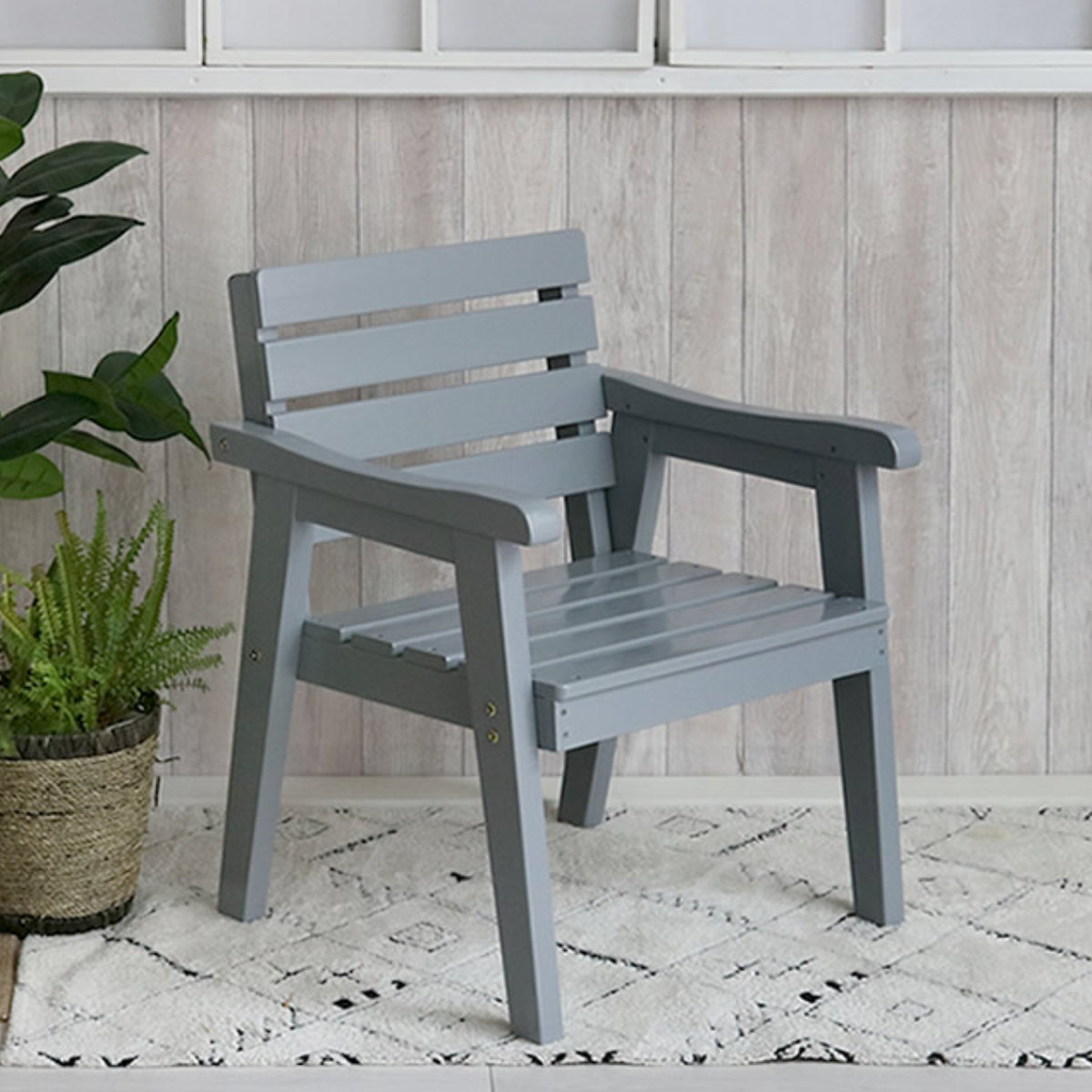 ベンチ 天然木製ベンチ 幅60cm Elan エラン （ 木製 屋外 ウッドチェア