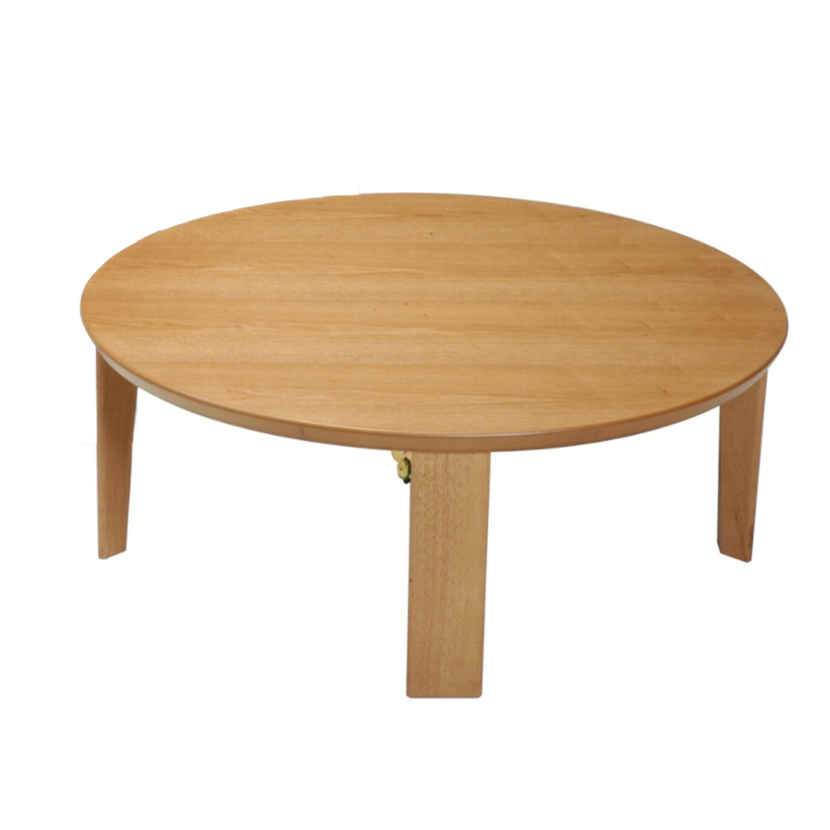 ローテーブル 折りたたみ 円型 直径90cm 座卓マロン （ テーブル 天然