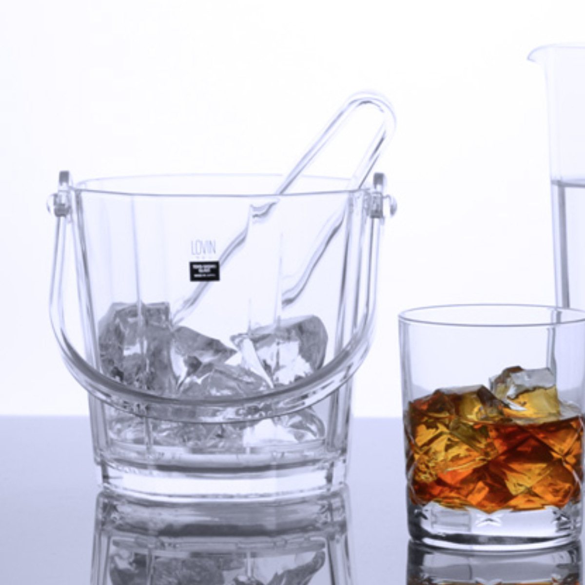 東洋佐々木ガラス アイスペール 氷入れ カラフェ ラビン アイストング