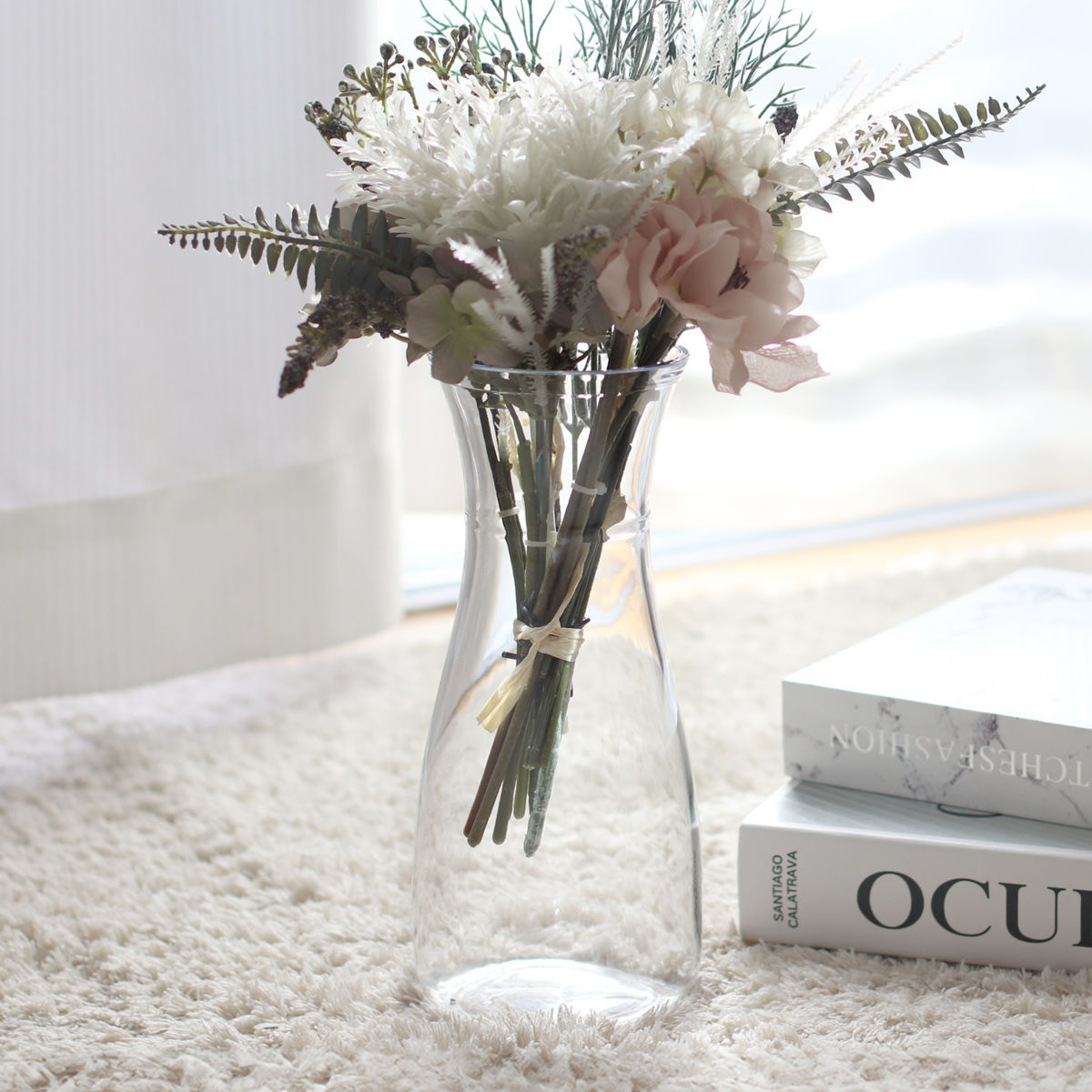 花瓶 割れないガラス PVベース A （ 花びん 花器 シリンダー フラワー