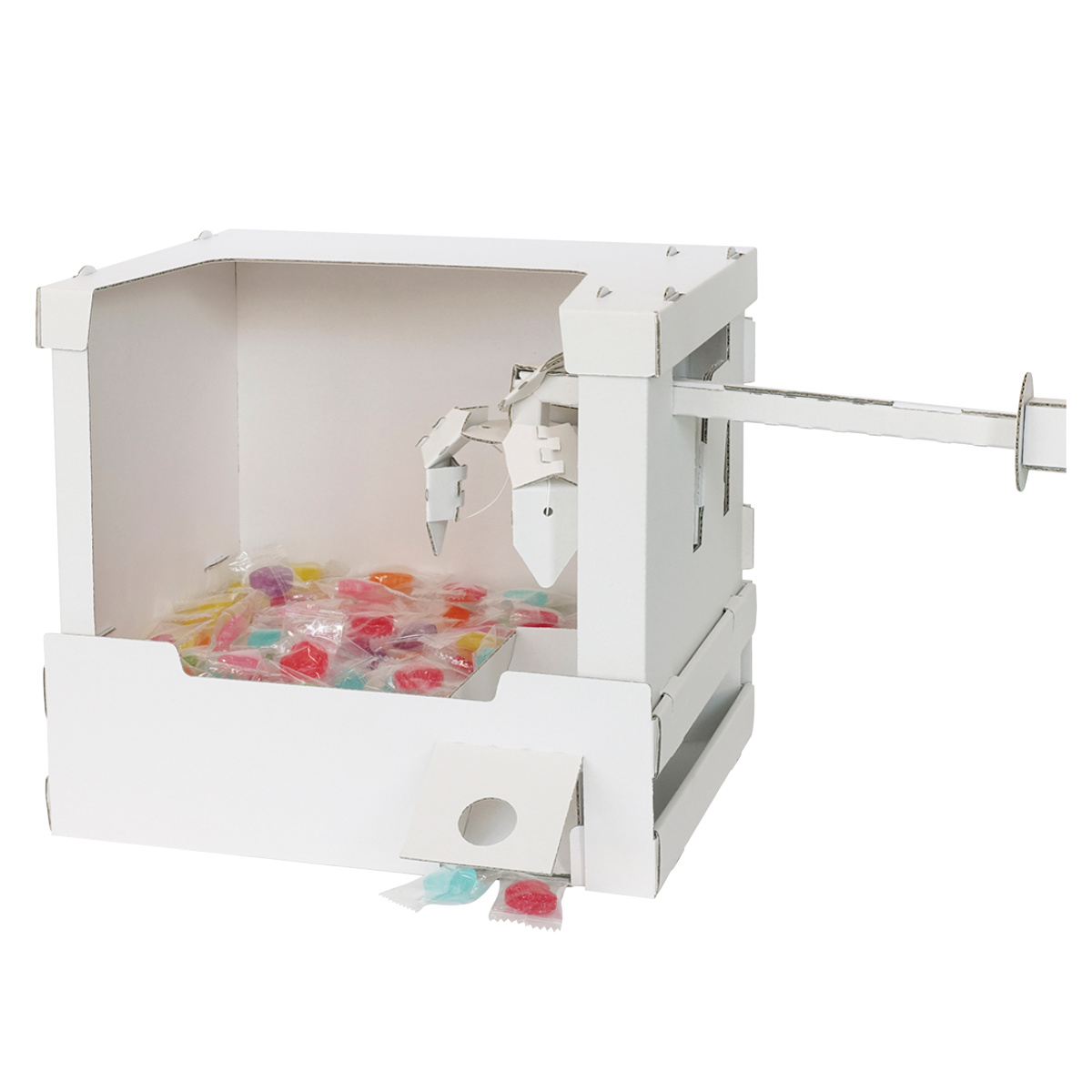 おもちゃ 工作キット クレーンゲーム 段ボール製 （ 知育玩具 玩具