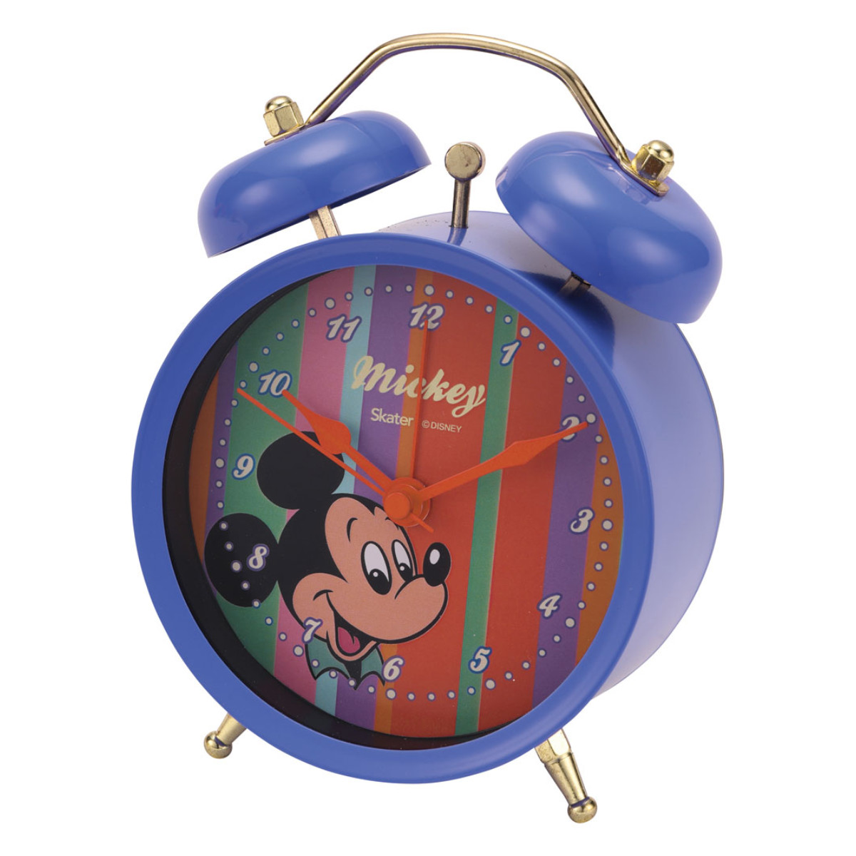 スケーター 置き時計 目覚まし レトロ ディズニー （ ヒューイ