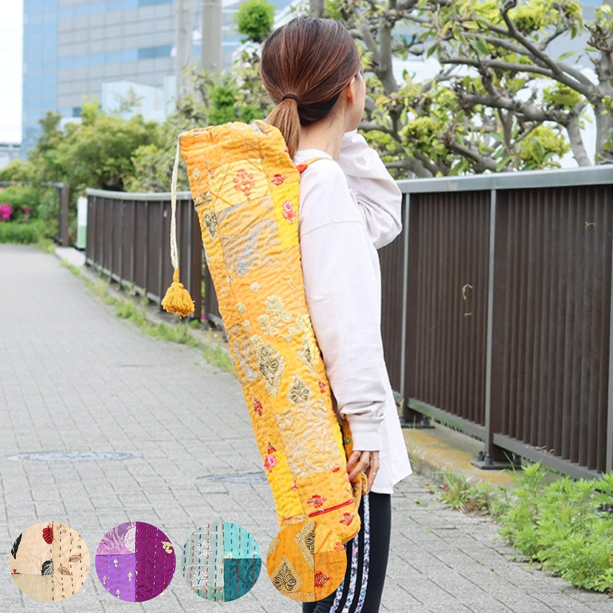 ヨガマットケース ラリーカンバディア ヨガ ヨガマット バッグ