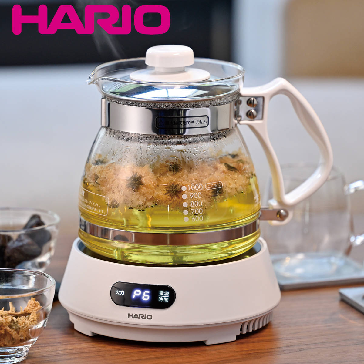 HARIO（ハリオ） 煎じ器 マイコン煎じ器 N 耐熱ガラス （ HARIO ハリオ