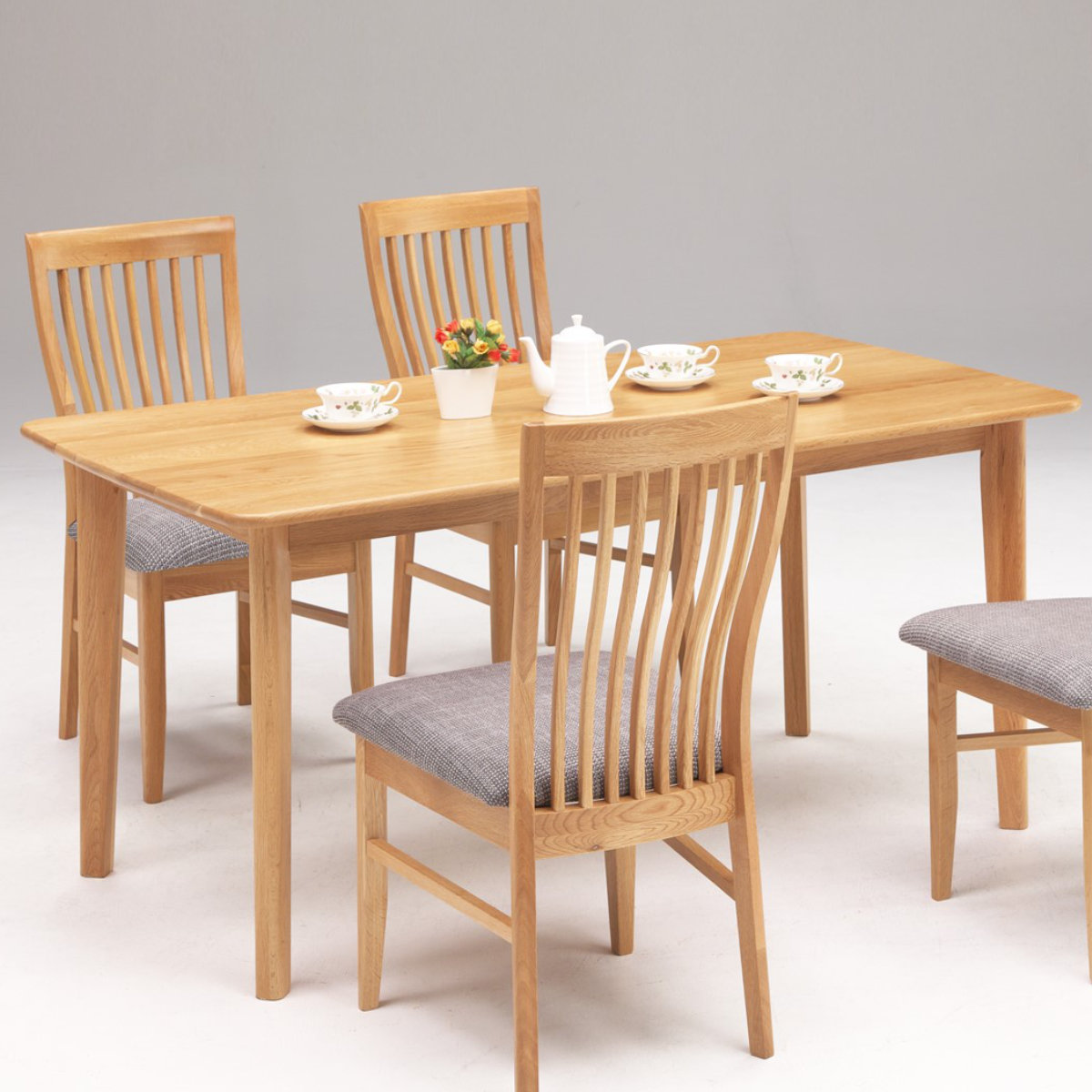 ダイニングテーブル 幅150cm 4人掛け 天然木 （ 開梱設置 テーブル