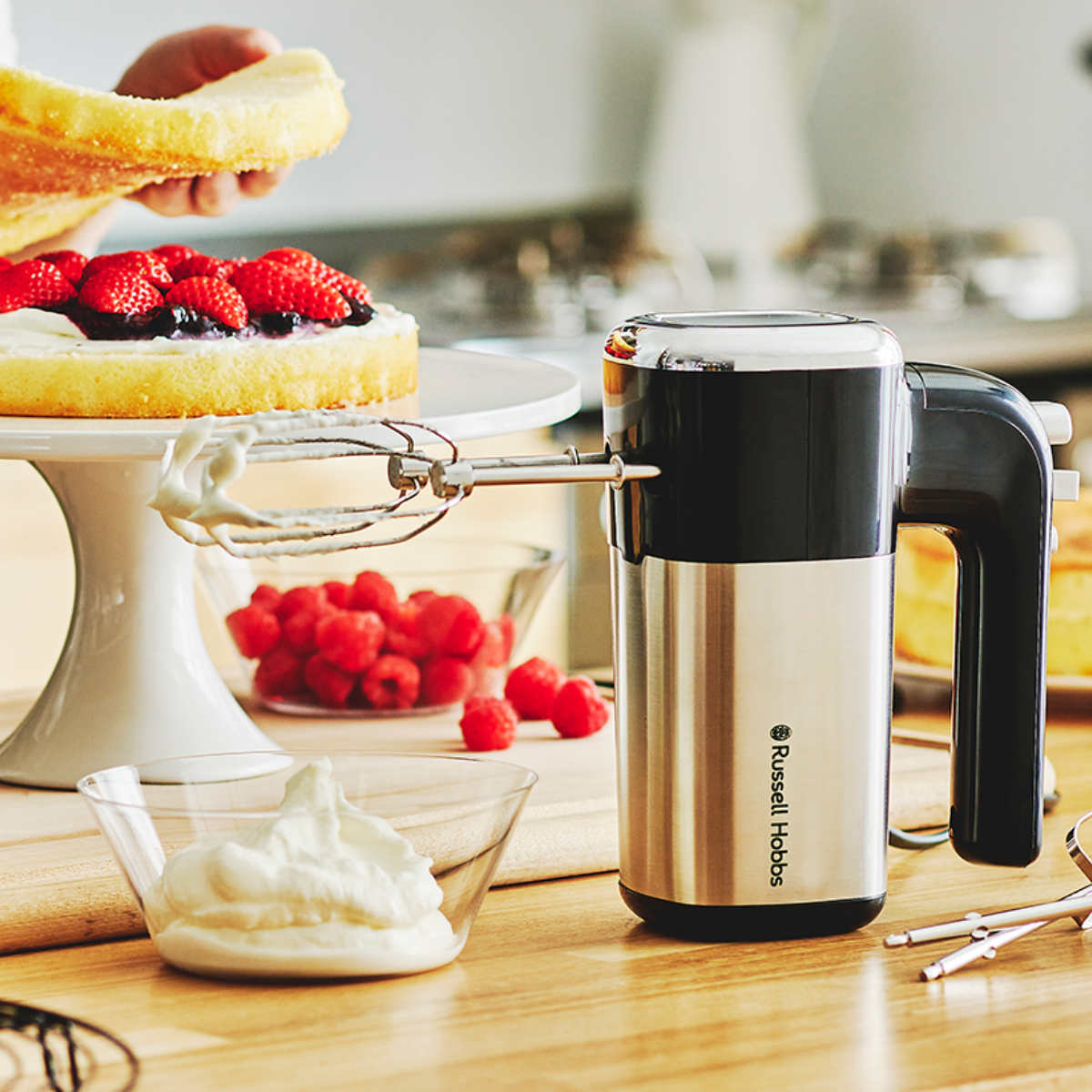 RUSSELL HOBBS（ラッセルホブス） 電動ミキサー ベーシックハンド