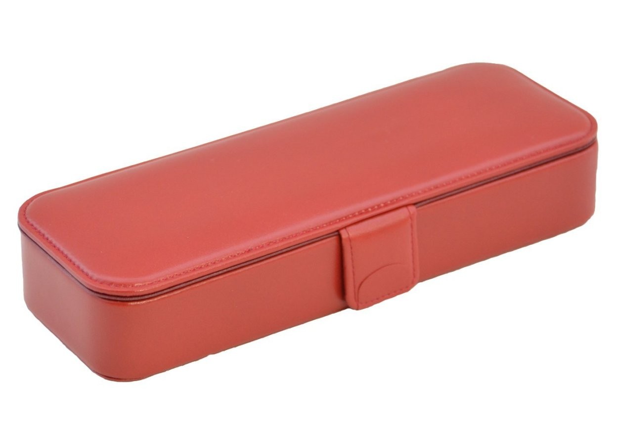 本革製マグネット筆箱 名入れ対象商品 鉛筆差し取外可能 ペンケース