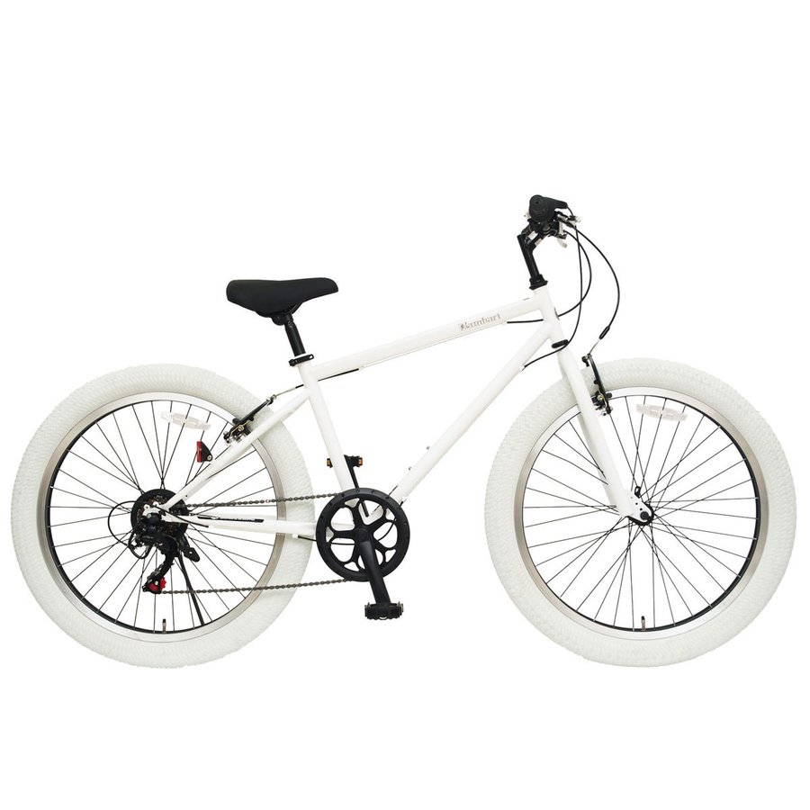 ファットバイク26インチ シマノ6段変速 極太タイヤ バンバリ スポーツ