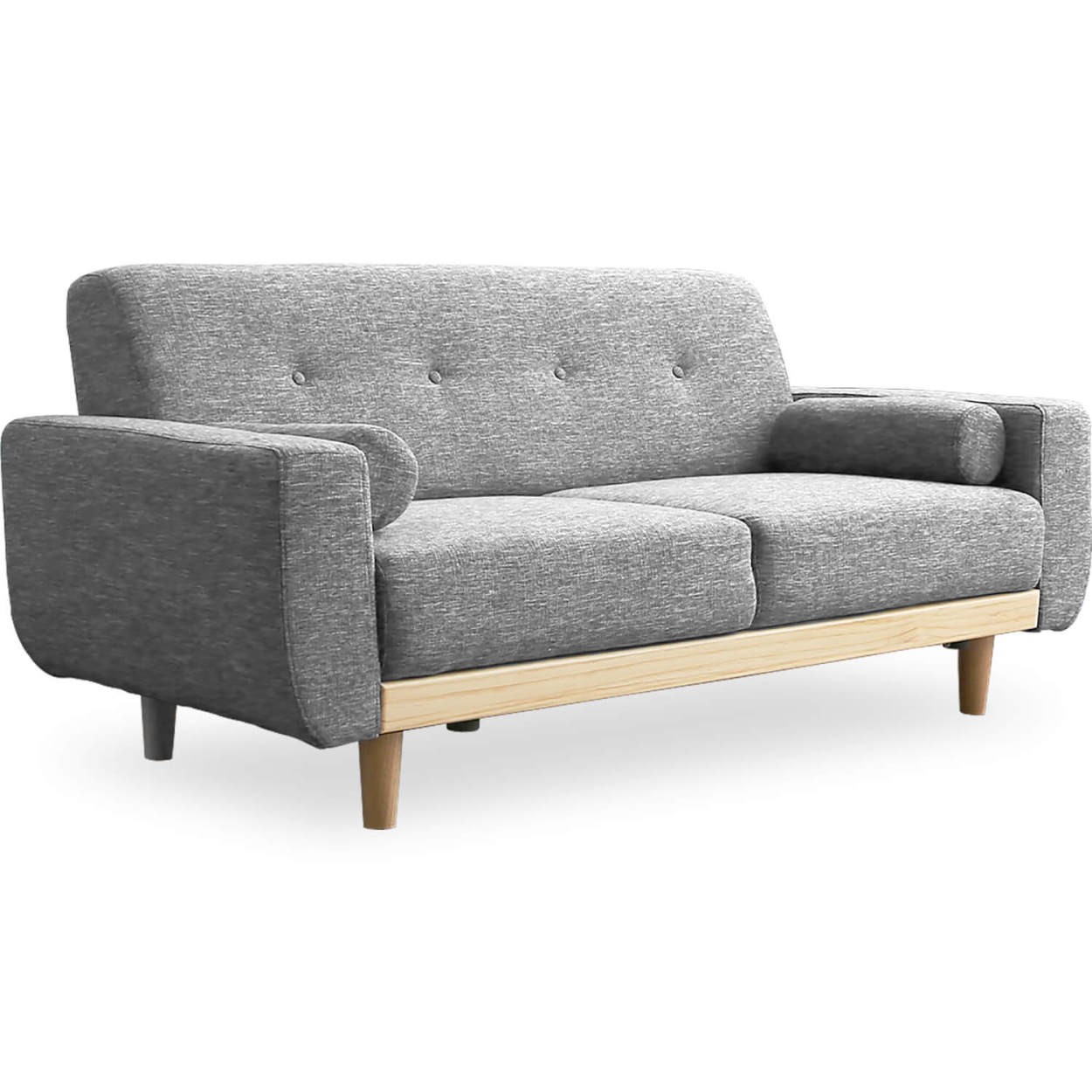 LOWYA（ロウヤ） ソファ ローソファ 2人掛け おしゃれ コンパクト