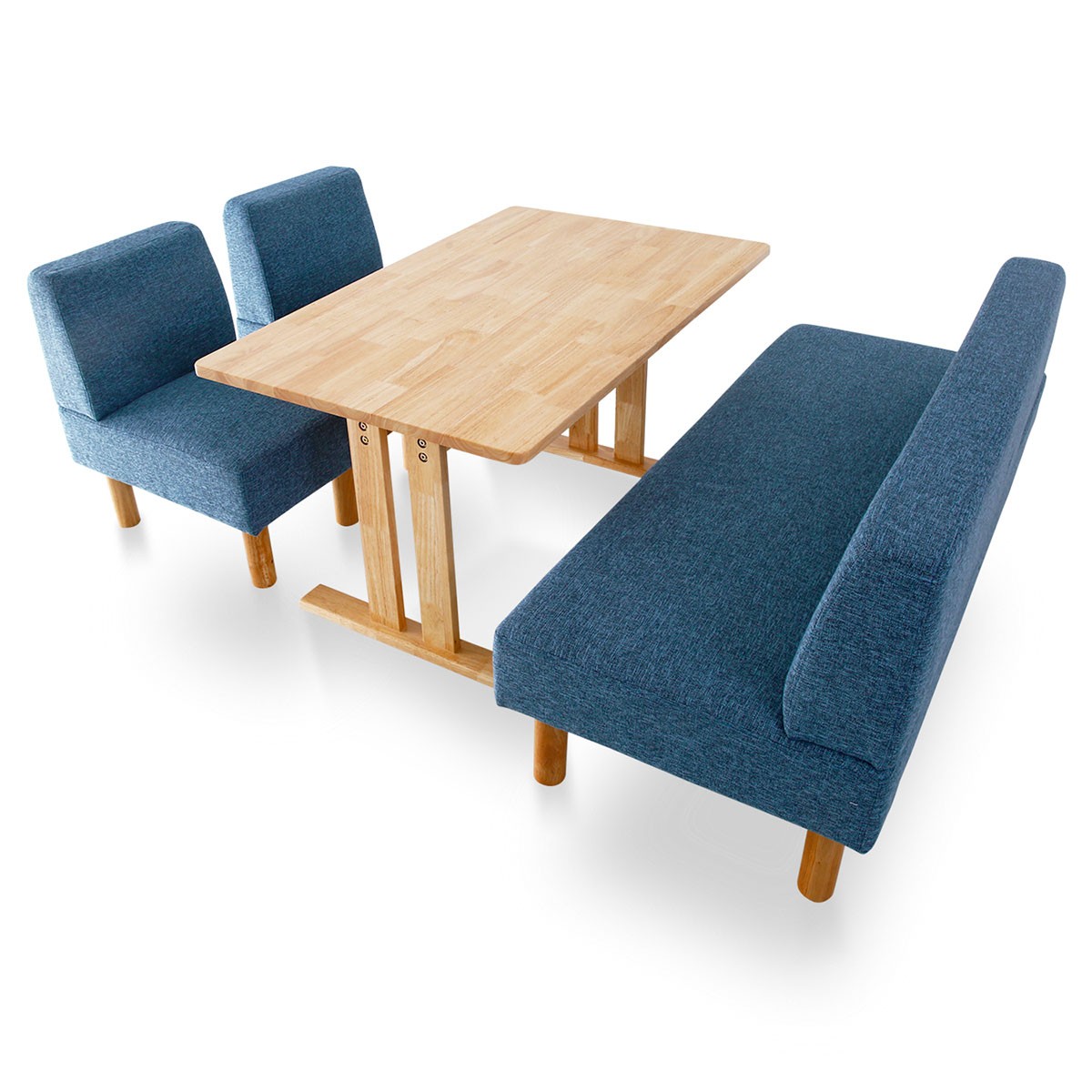 LOWYA（ロウヤ） ダイニングテーブルセット 4人 おしゃれ 北欧風 120