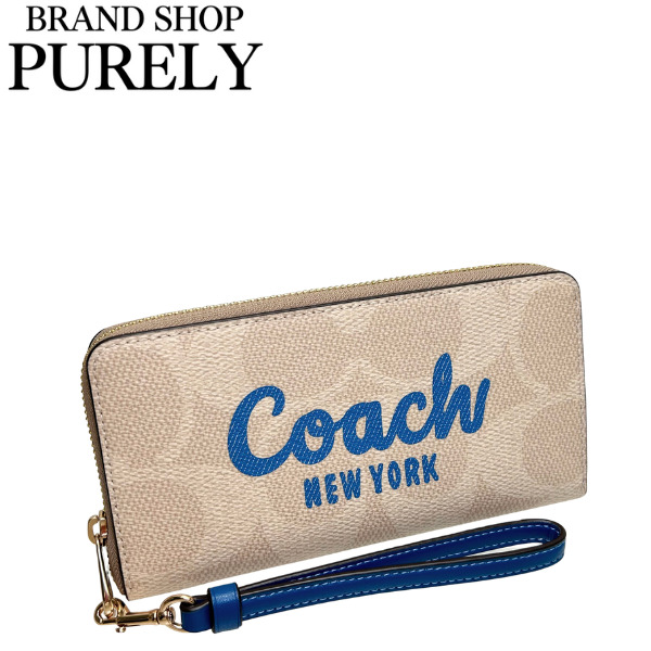 COACH（コーチ） 財布 レディース 長財布 シグネチャー グラフィック