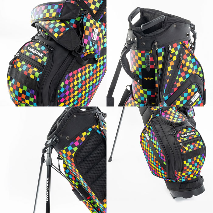 YAKPAK（ヤックパック） 在庫処分 キャディバッグ 9型 スタンドバッグ