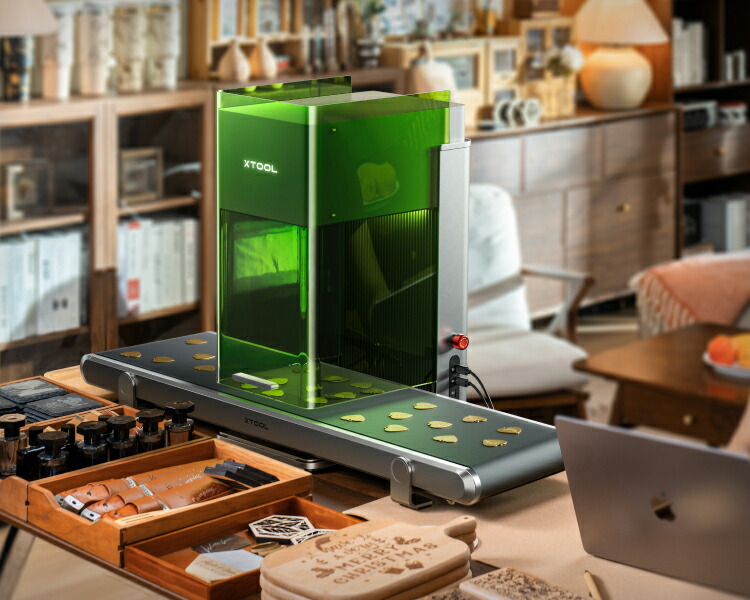 xTool F1 Ultra レーザー彫刻機 20Wダイオードレーザーと20Wファイバー