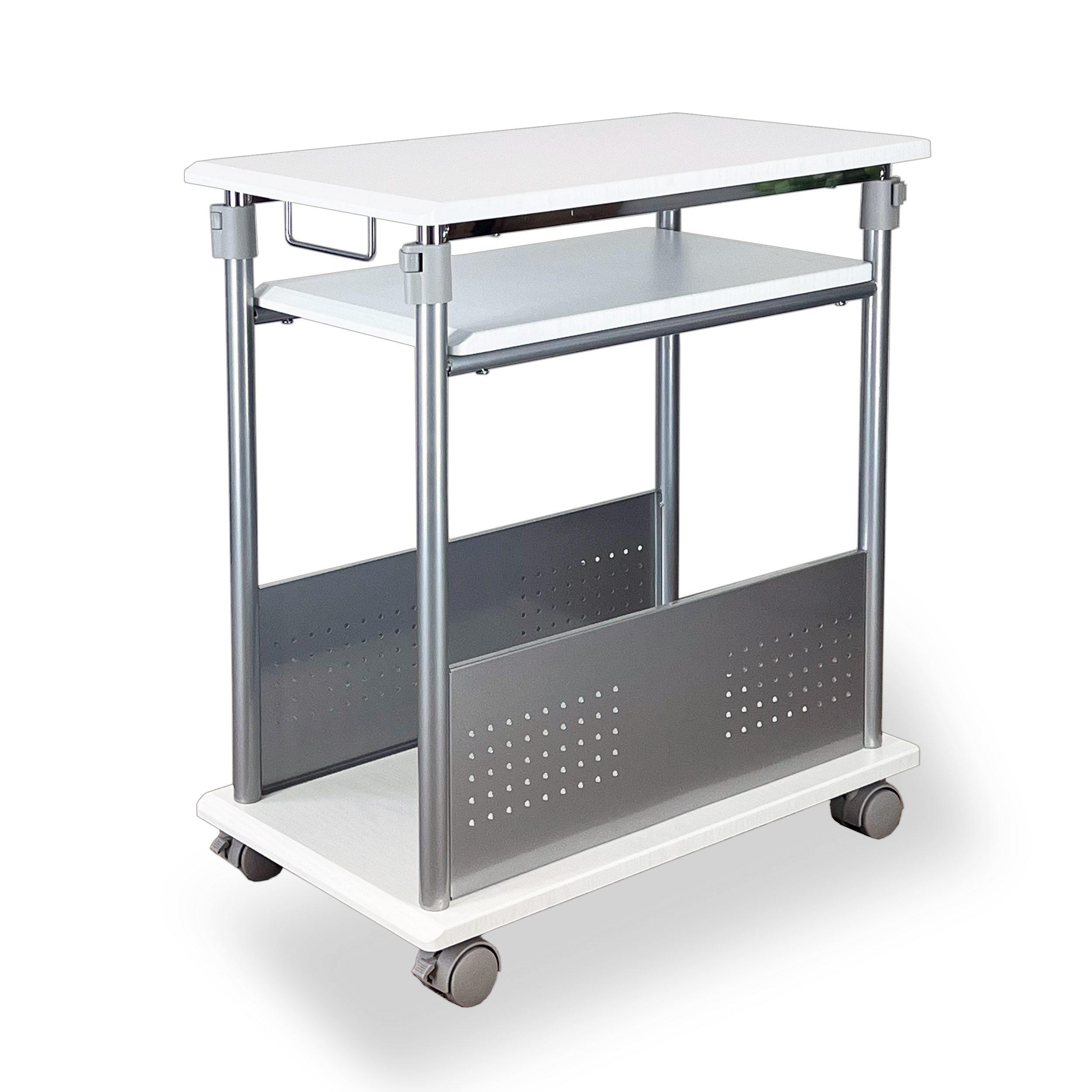 レメックス・ジャパン パソコンワゴン CPUワゴン PJC-7202 2段 【上下