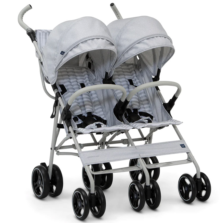 デルタ ベビーギャップ ダブル ベビーカー ピンク グレー ネイビー