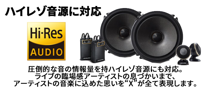 ALPINE（アルパイン） アルパイン製 18cm セパレート2ウェイスピーカー