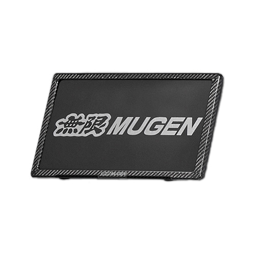 無限（MUGEN） カーボンナンバープレートガーニッシュ リア用 ホンダ車