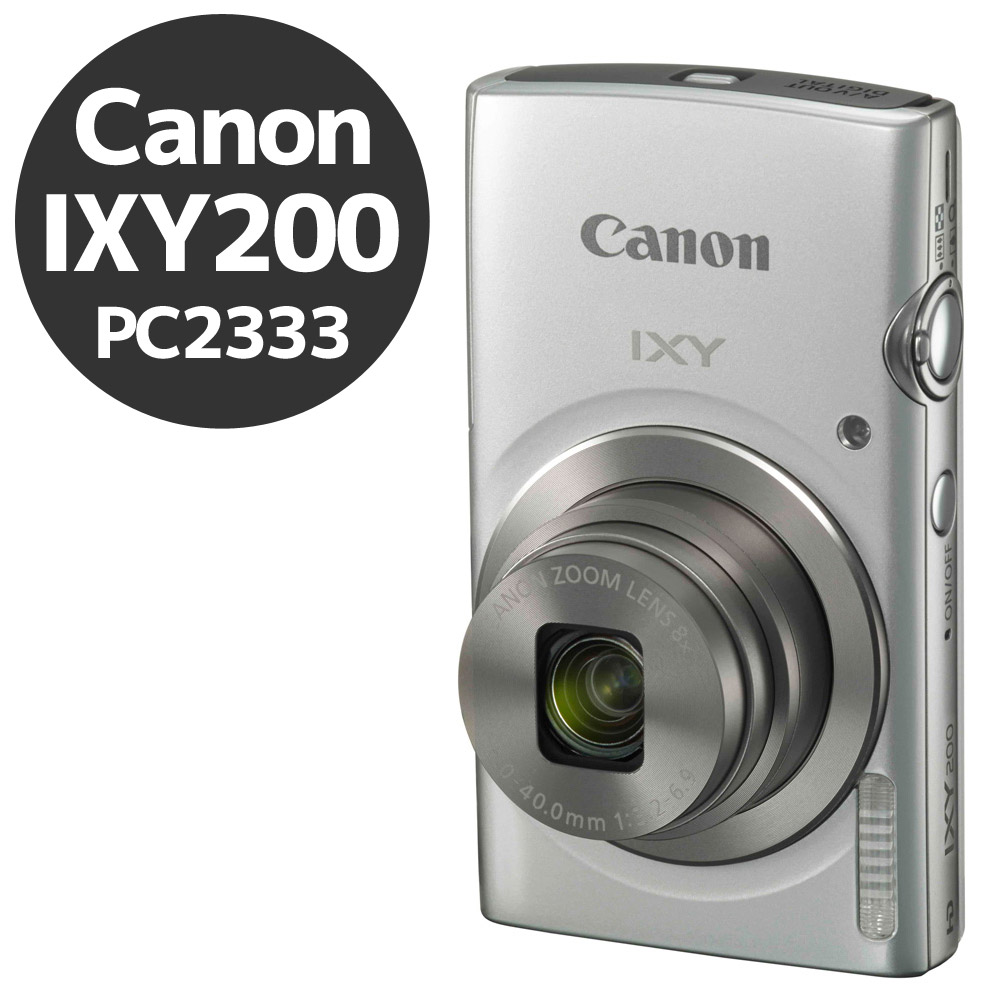 IXY コンパクト デジタルカメラ Canon キヤノン 200 シルバー PC2333