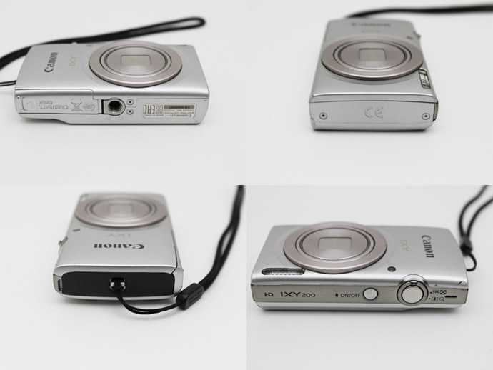 IXY コンパクト デジタルカメラ Canon キヤノン 200 シルバー PC2333