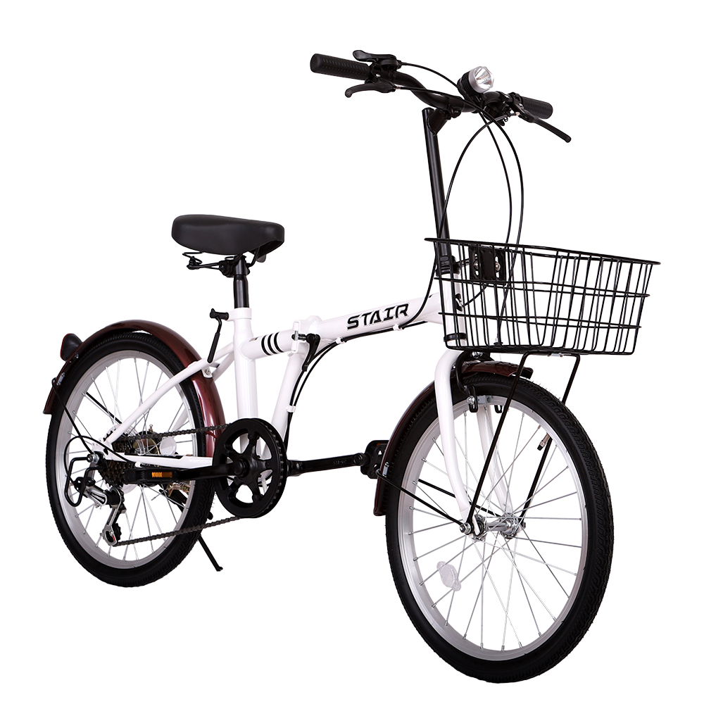 折りたたみ自転車 20インチ シマノ6段変速ギア 折畳み 自転車 折り畳み