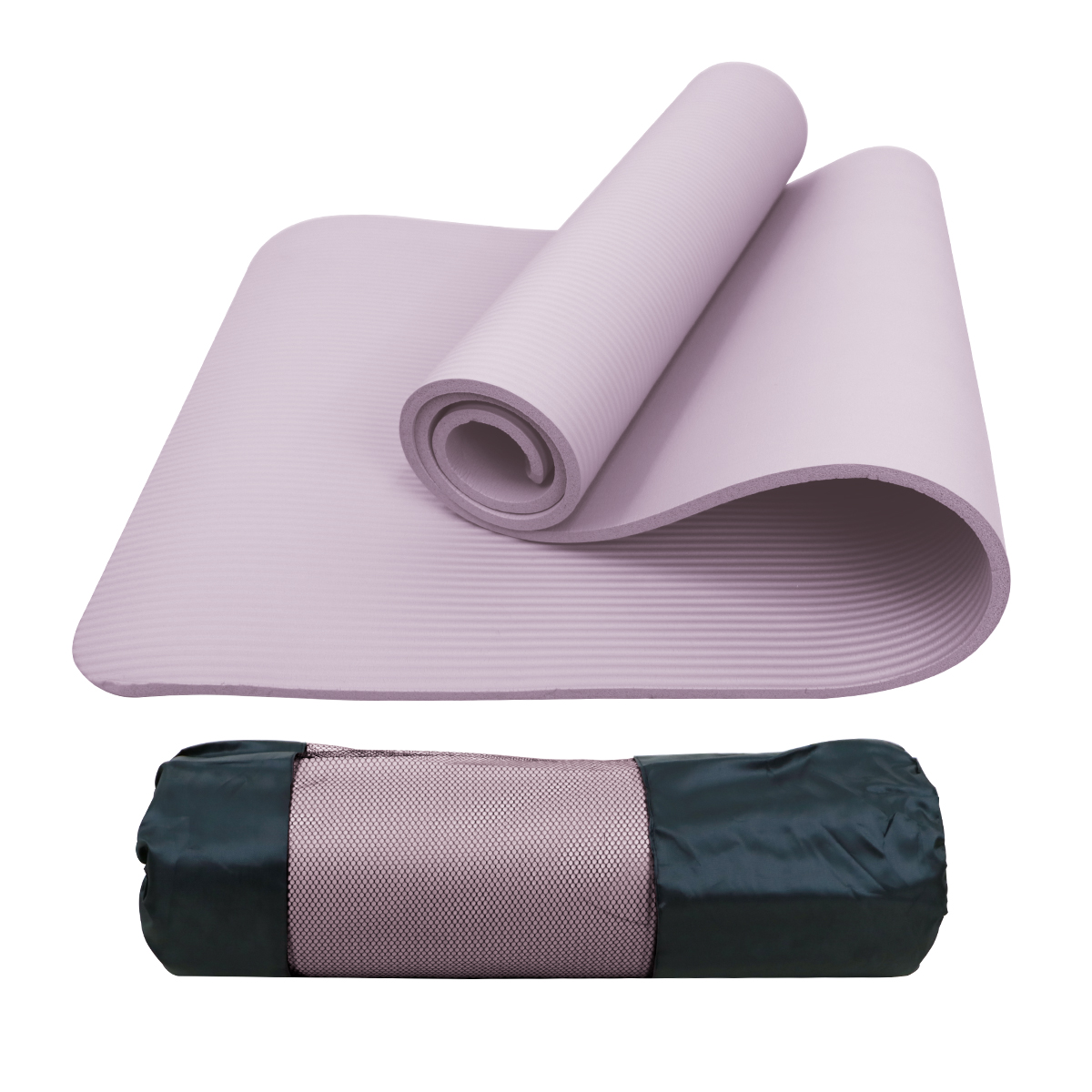 WEIMALL（ウェイモール） ヨガマット 15mm 厚手 幅広 ケース 収納