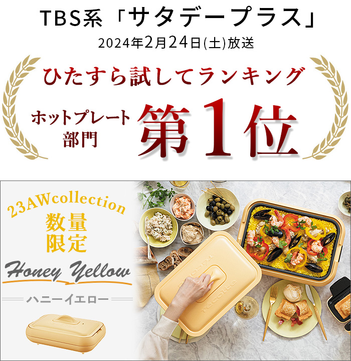 recolte（レコルト） 【4大特典付】 ホットプレート 4点セット recolte