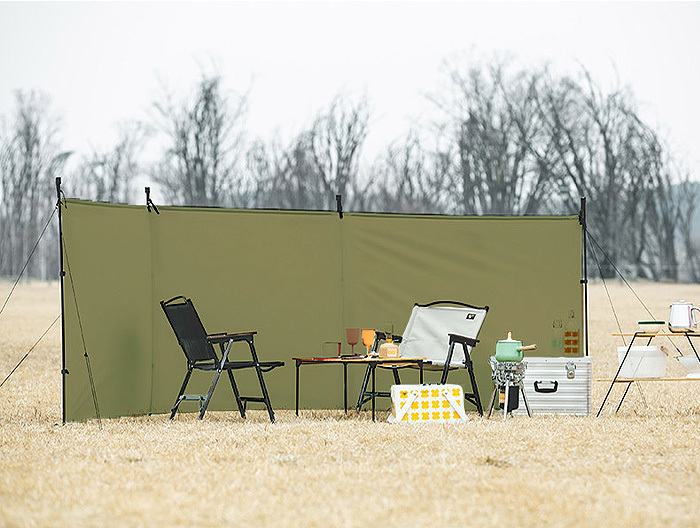 MINIMAL WORKS キャンプ 陣幕 タープ ウインドスクリーン ミニマル