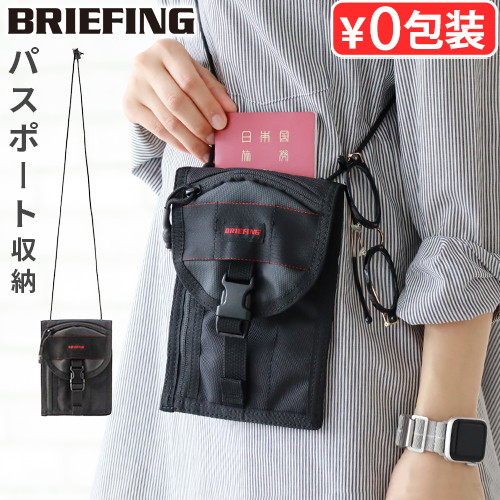 BRIEFING（ブリーフィング） ネコポスOK サコッシュ レディース メンズ