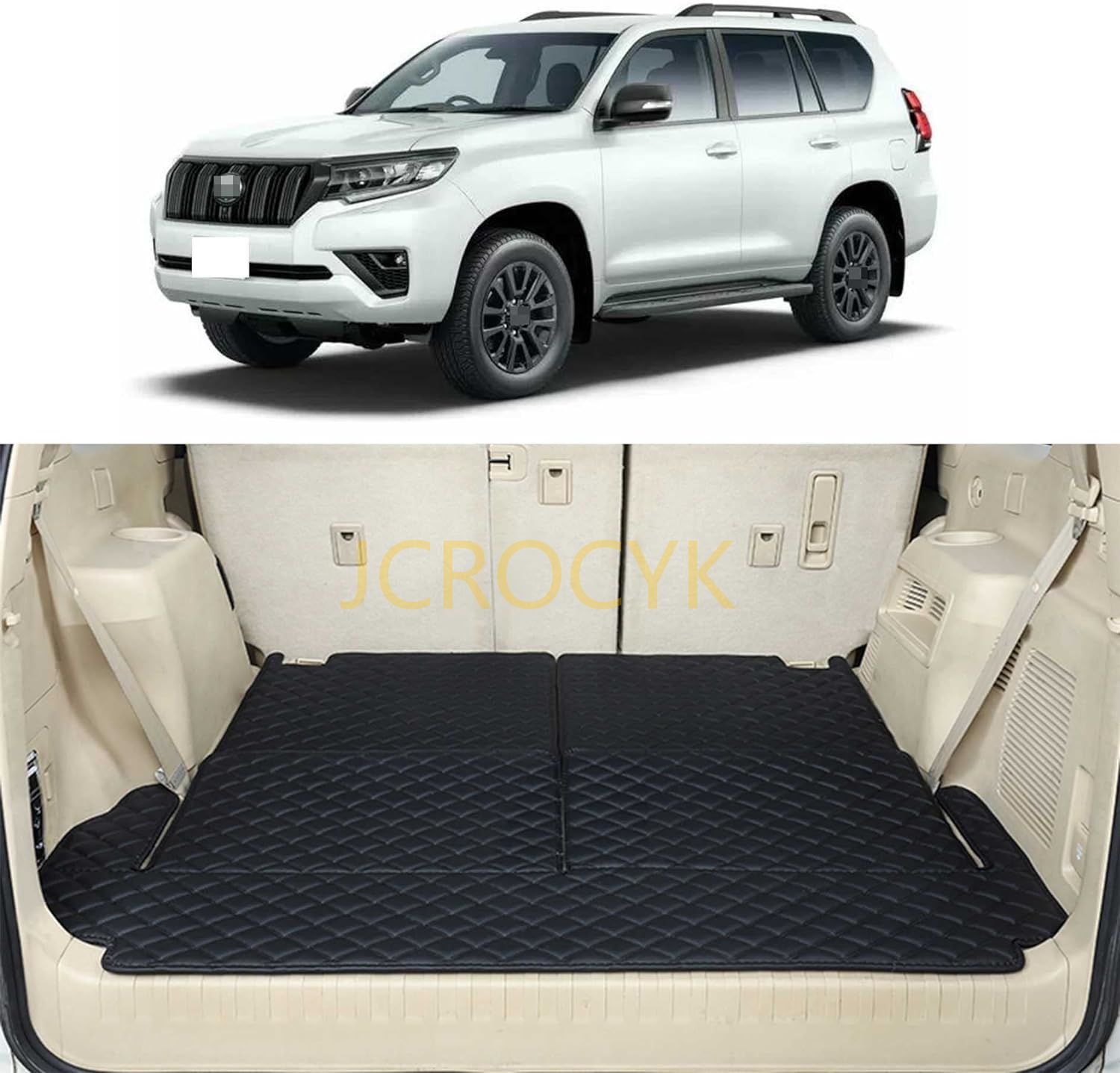 トヨタ ランドクルーザー プラド 150系 7人乗りトランクマット