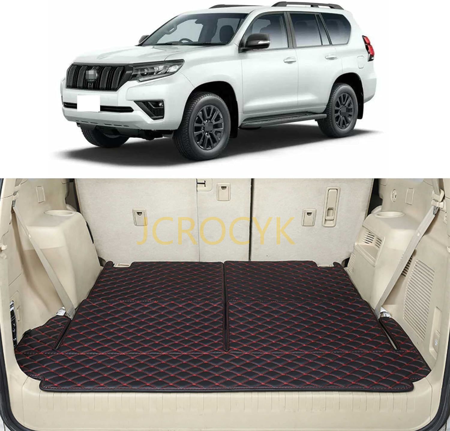 トヨタ ランドクルーザー プラド 150系 7人乗りトランクマット