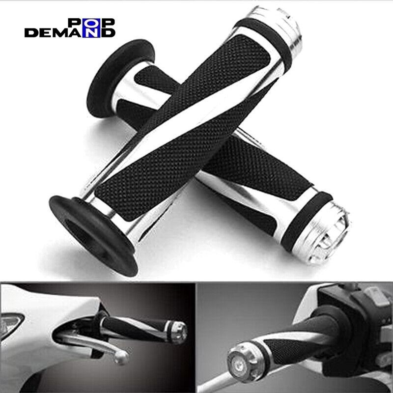 ◇即納◇汎用 銀 CNC 22mm用 アルミ グリップ 左右セット Ninja ZX-11