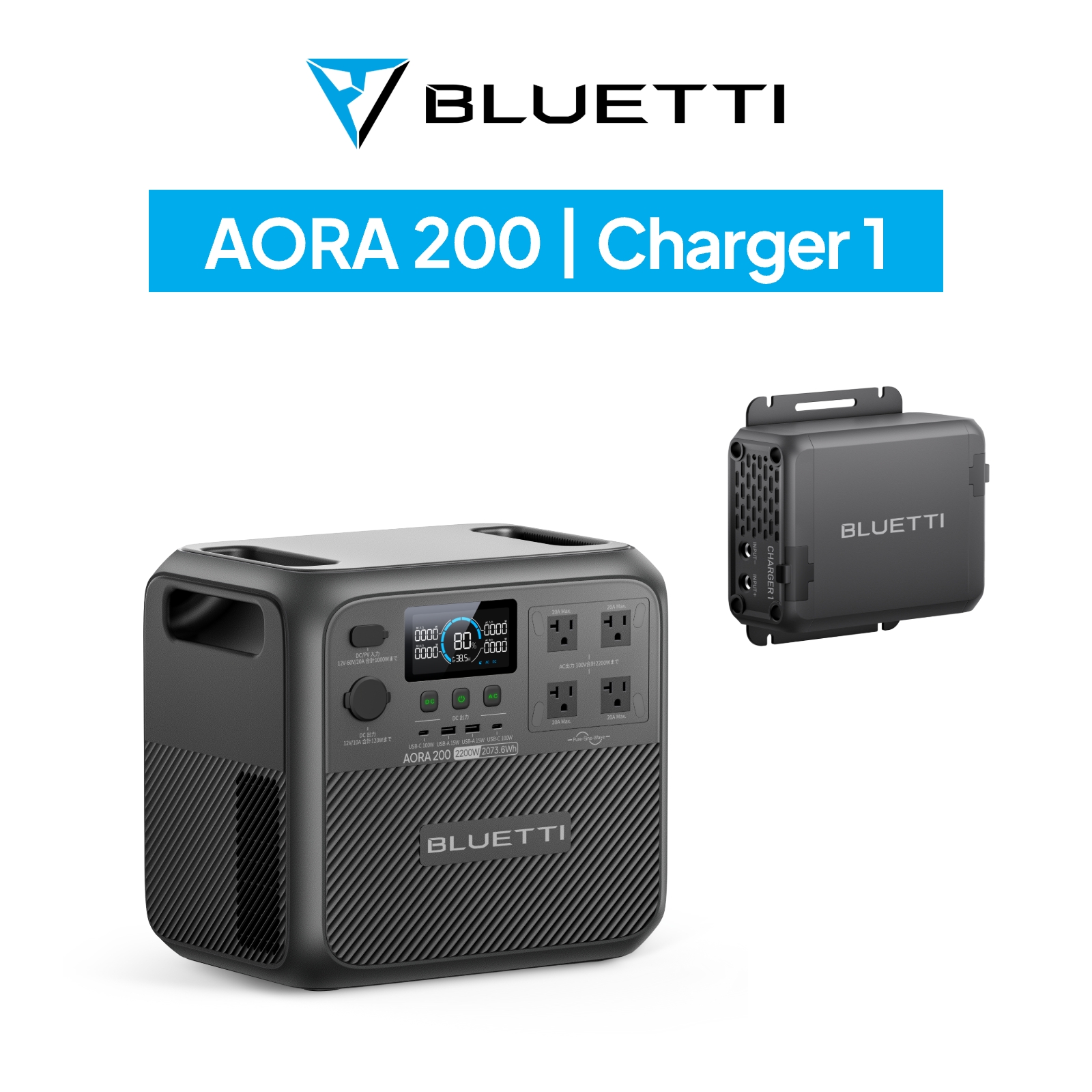 BLUETTI 【クーポンで156,570円 2/25迄】BLUETTI ポータブル電源 AORA