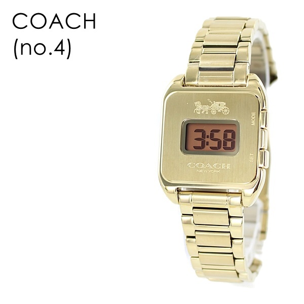 COACH（コーチ） 腕時計 手表 選べる4カラー におすすめ レディース