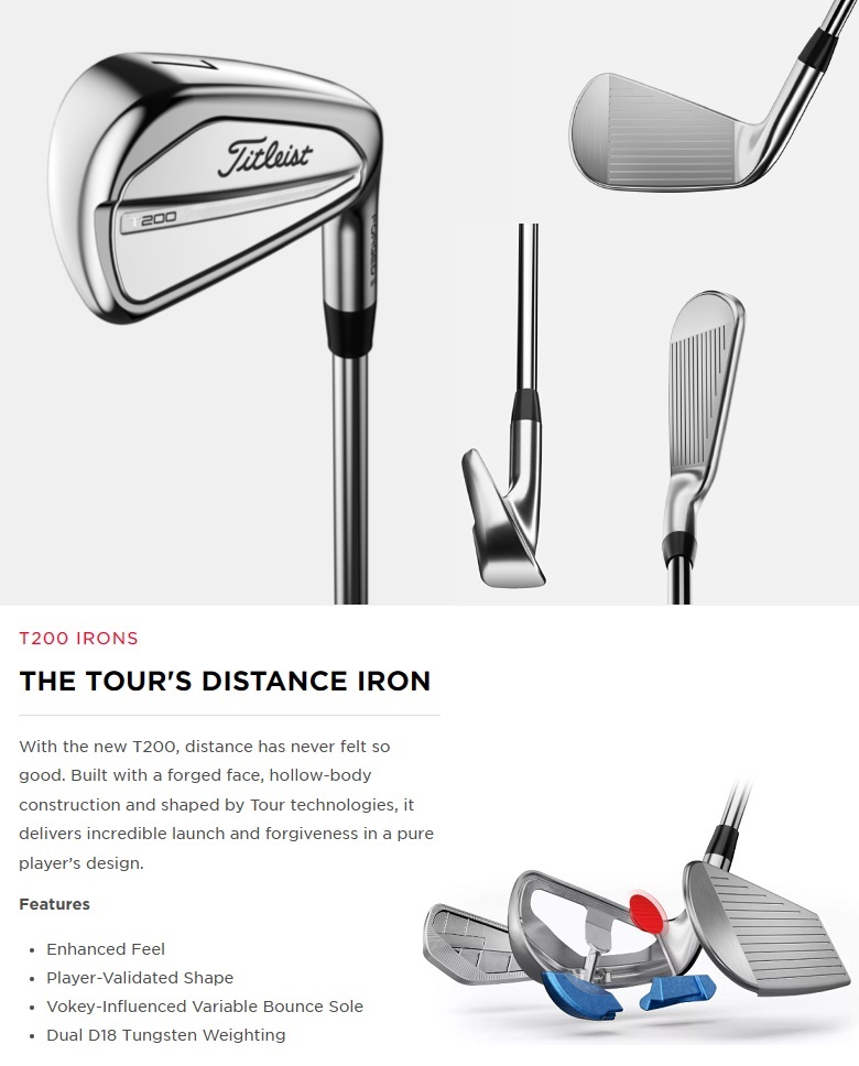 Titleist（タイトリスト） (単品アイアン)Titleist 2023 T200 Iron