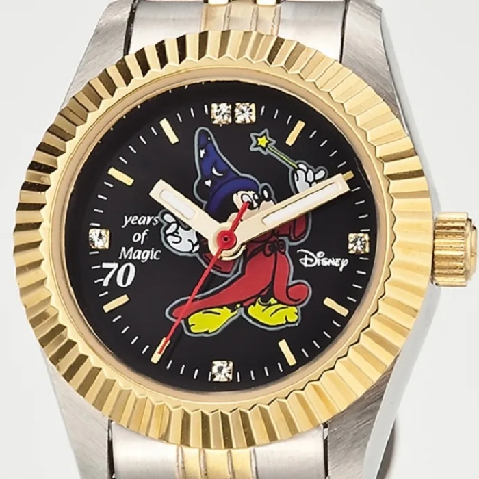ファンタジア 70周年記念 世界限定 ダイヤモンド時計 ディズニー