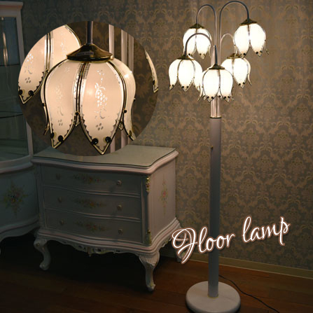 フロアライト おしゃれ スタンドライト 5灯 フロアランプ 間接照明