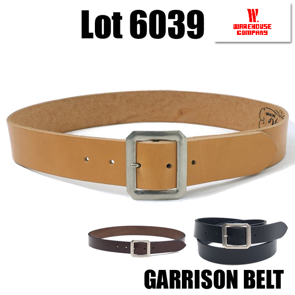 WAREHOUSE（ウエアハウス） ギャリソンベルト Lot6039 「Garison Belt