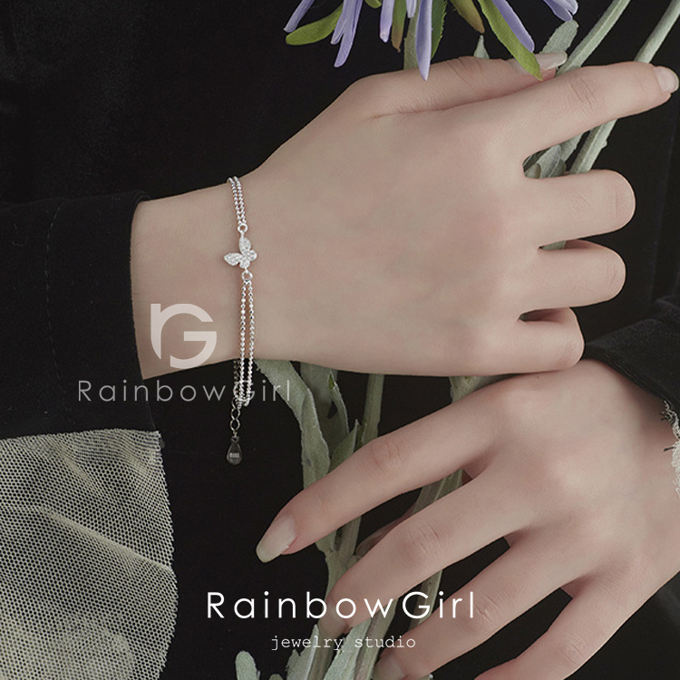 あでぃ k18 蝶々 ブレスレット キラキラ 楽天市場】ブレスレット