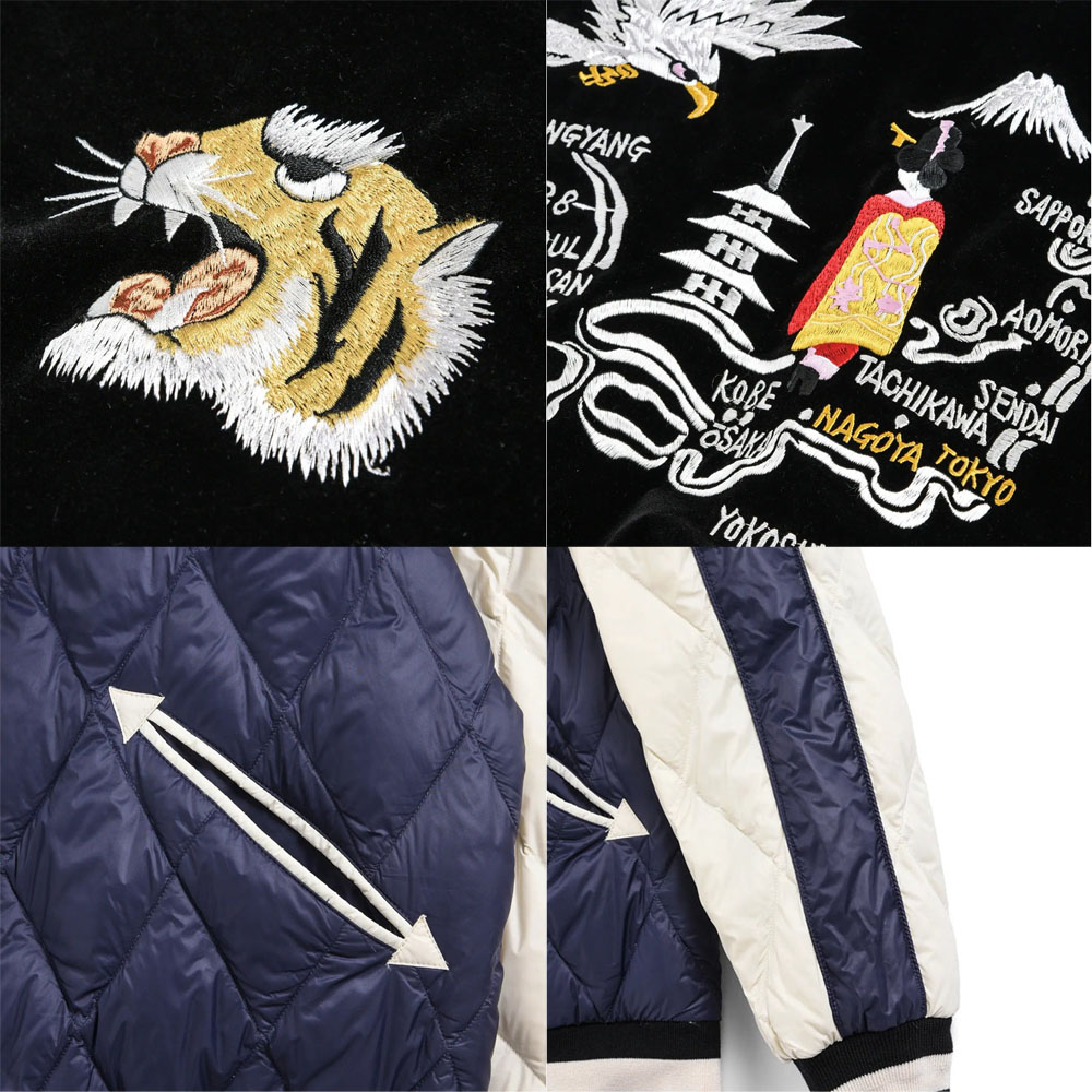 TAION（タイオン） ジャパンスペシャル リバーシブル スカジャン