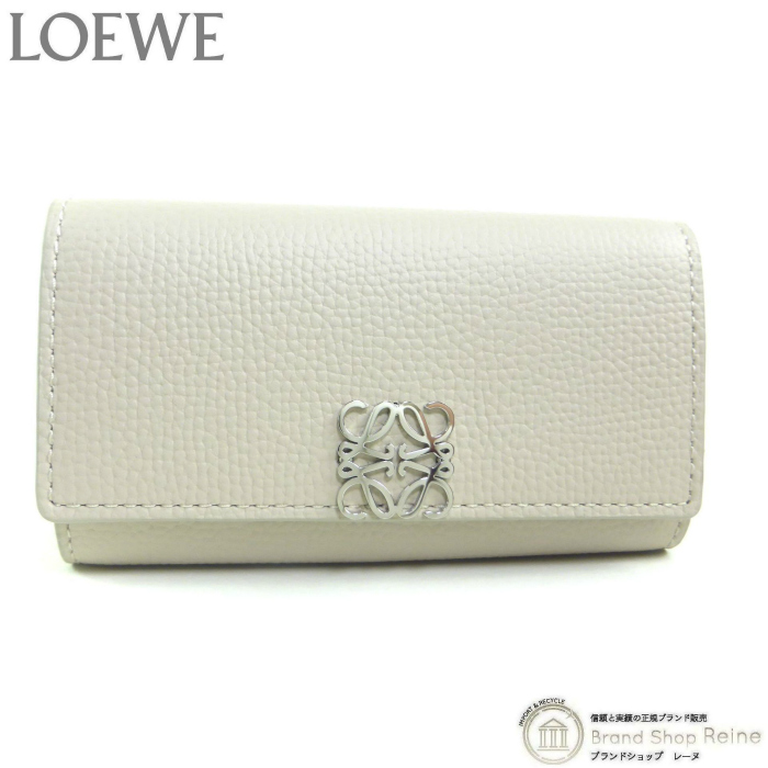 LOEWE（ロエベ） アナグラム キーケース 6連 C821K92X01 ライト